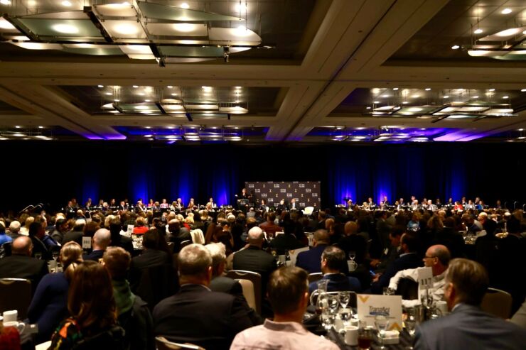 Packed room at Annual Economic Outlook event